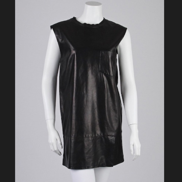 3.1 Phillip Lim Dresses & Skirts - NWOT 3.1 PHILLIP LIM Lambskin Leather Shift Dress
